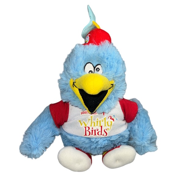 Hartford Whirlybirds Twirly Mascot Plush Mascot Factory Stuffed Animal 10” Inch - Picture 1 of 7